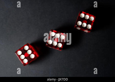 Red Sic Bo il gioco d'azzardo a dadini Foto Stock