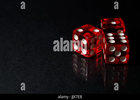 Red Sic Bo il gioco d'azzardo a dadini Foto Stock