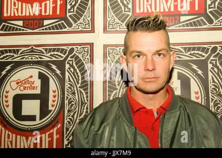 Adrian Young senza dubbio guitar center drum-off henry fonda Theatre di Los Angeles,ca. Foto Stock