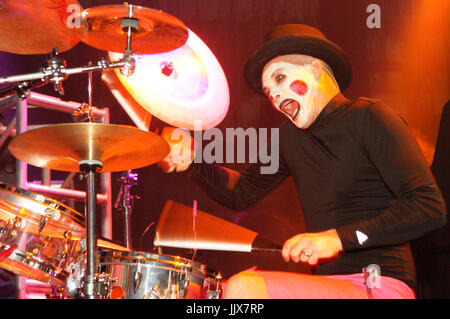 Adrian Young senza dubbio guitar center drum-off henry fonda Theatre di Los Angeles,ca. Foto Stock