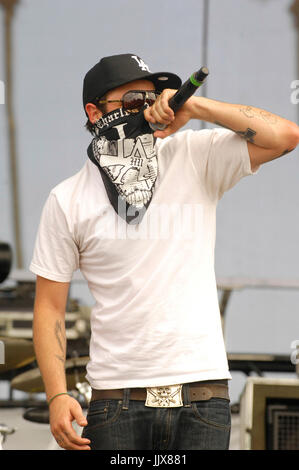 Hollywood undead eseguire 2009 kroq epicentro pomona fairplex pomona. Foto Stock