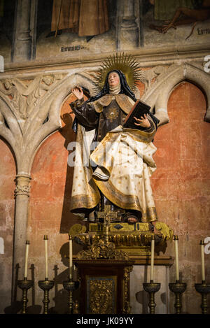 Cattedrale di Leon, Spagna. Camino de Santiago. Foto Stock