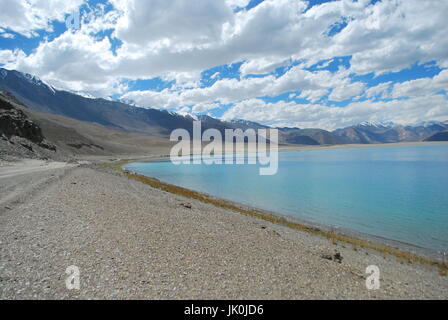 Pangong Tso Foto Stock