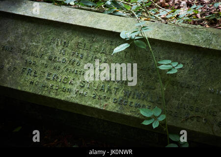 Cimitero di Harrow, Londra, Regno Unito Foto Stock