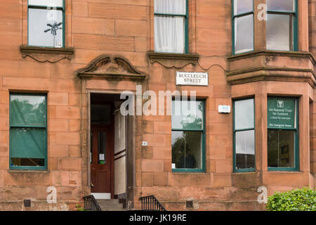 La Tenement House Glasgow Scotland Regno Unito Foto Stock