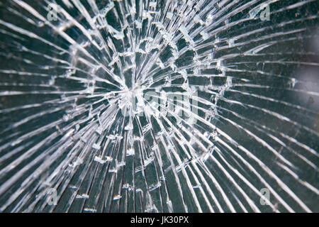 (Shattered glass) Foto Stock