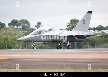 Aeronautica Militare Italiana M-346 Master visualizza a Fairford International Air Tattoo 2017 Foto Stock