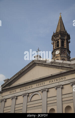 L'Italia, Lombardia, regione dei laghi, Lago Como-Lake Lecco, Lecco, Basilica San Nicolo Foto Stock