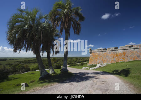 Uruguay, Parque Nacional Santa Teresa, Fortaleza de Santa Teresa la fortezza (b.1762-1793) Foto Stock