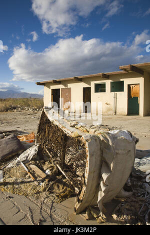 Stati Uniti, California, Salton City, città fantasma attorno al Salton Sea Foto Stock