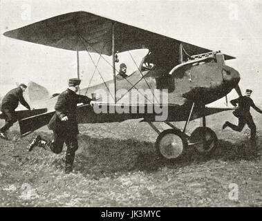 Ultimo volo del Principe Federico Carlo di prussia Foto Stock