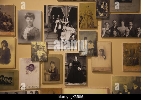 Stati Uniti d'America, Mississippi, Utica, Henry Jacobs Camp, Museo del Sud esperienza ebraica, vecchie foto di ebrei emigrati dalla regione francese dell'Alsazia Foto Stock