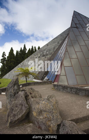 Reunion, Bourg Murat, Plaine des Cafres, Piton de la Fournaise Vulcano, Maison du Volcan, Museo vulcano Foto Stock