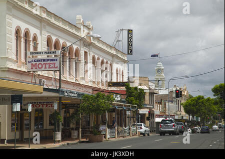 Australia, Queensland, Fraser Coast, Maryborough, lungo Kent Street, Foto Stock