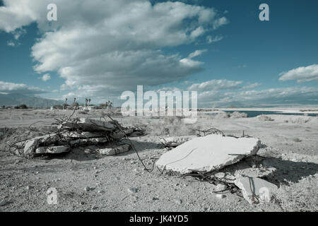 Stati Uniti, California, Salton City, città fantasma attorno al Salton Sea Foto Stock