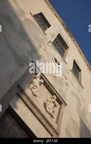 L'Italia, Sardegna, occidentale della Sardegna, Alghero, Chiesa San Michele Chiesa particolare Foto Stock