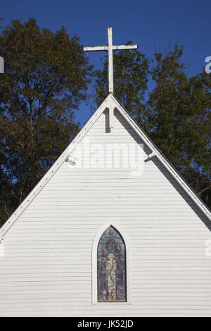 Stati Uniti d'America, Mississippi, Jackson, in Mississippi, agricoltura e silvicoltura Museum, il vecchio villaggio chiesa Foto Stock