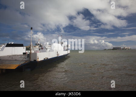 Puerto Rico, East Coast, Fajardo, traghetto a Vieques e Culebra isole Foto Stock