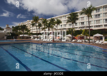 Puerto Rico, East Coast, Fajardo, El Conquistador Hotel Resort, piscina Foto Stock