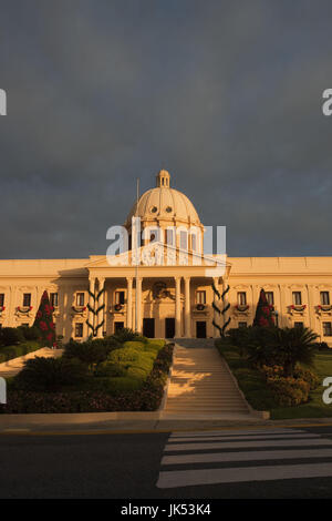 Repubblica Dominicana, Santo Domingo, Palazzo Nazionale palazzo del governo, alba Foto Stock