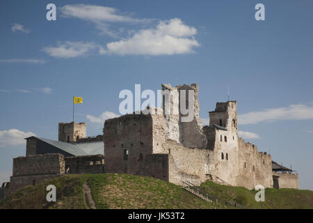 Estonia Estonia nordorientale di Rakvere, Rakvere Castello, b. Il XIV secolo, esterna Foto Stock