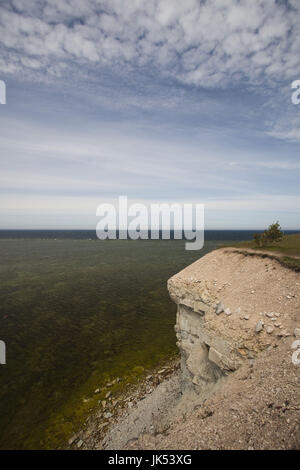 Estonia, Western Estonia isole di Saaremaa Island, Kuressaare, Panga scogliere Foto Stock