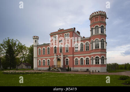 La lettonia, al nord-est della Lettonia, Regione di Vidzeme, Gauja National Park, Birini, Castello di Birini Foto Stock