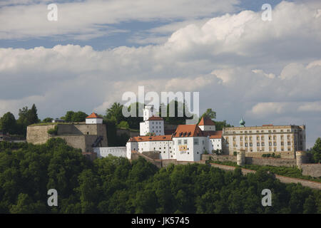 In Germania, in Baviera, Passau, Veste Oberhaus fortress Foto Stock