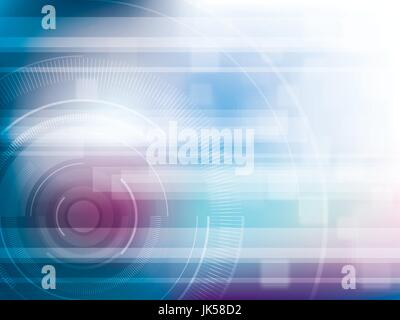 Tecnologia astratta sfondo con esagoni. Abstract di sfondo. Illustrazione Vettoriale