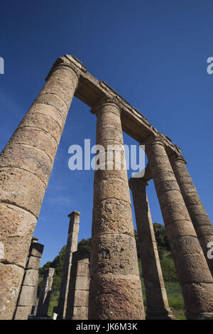 L'Italia, Sardegna, a sud-ovest della Sardegna, Tempio de Antas, rovine del tempio romano Foto Stock