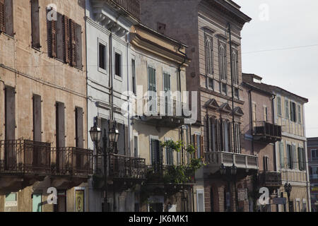 Italia Sardegna Nord Sardegna, isola Maddalena, La Maddalena, edifici Foto Stock