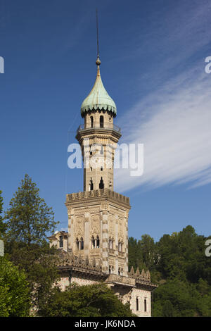 L'Italia, Piemonte, Lago d'Orta Orta San Giulio, Hotel Villa Crespi Foto Stock