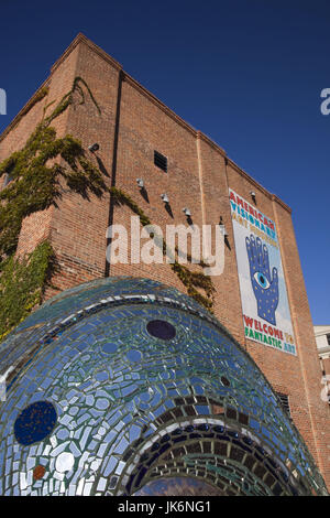 Stati Uniti d'America, Maryland Baltimore, American Visionary Art Museum, ingresso Foto Stock