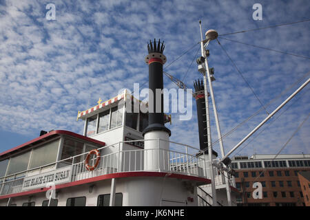 Stati Uniti d'America, Maryland Baltimore, Fells Point, Porto Interno ferry Foto Stock