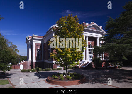 Stati Uniti d'America, Alabama, Tuskeegee, Tuskeegee Institute National Historic Site, afro-americano di importanti università fondata da Booker T. Washington, campus Foto Stock