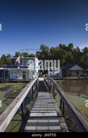 Stati Uniti d'America, Louisiana Cajun Country, Henderson, Lago Henderson, houseboats Foto Stock