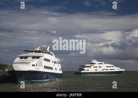 Puerto Rico, East Coast, Fajardo, traghetto a Vieques e Culebra isole Foto Stock