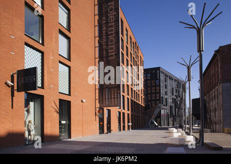 Estonia, Tallinn, Rotermann Complesso Shopping Mall Foto Stock