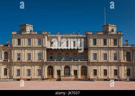 Russia, Leningradskaya Oblast di Gatchina, Palazzo Gatchina, esterna Foto Stock