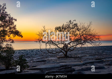 Tramonto a Karumba, Queensland, Australia Foto Stock