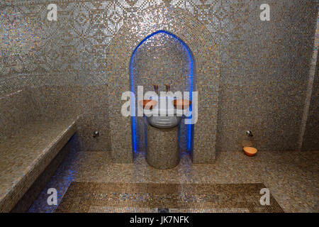 Bagno turco Hamam o alla zona termale Foto Stock