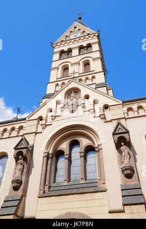 Herz Jesu chiesa, Innsbruck, in Tirolo, Austria / Sacro Cuore di Gesù chiesa | Herz-Jesu-Kirche di Innsbruck, in Tirolo, Oesterreich Foto Stock