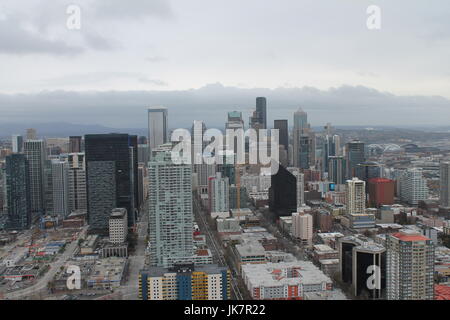 Seattle, Stati Uniti di Washington. Immagini della bautiful città di Seattle nello stato di Washington, Stati Uniti. Foto Stock