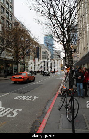 Seattle, Stati Uniti di Washington. Immagini della bautiful città di Seattle nello stato di Washington, Stati Uniti. Foto Stock