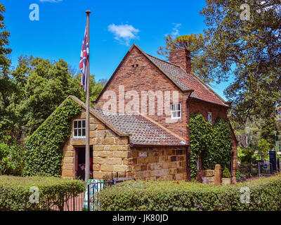 Storico il Cottage del Capitano Cook - Melbourne, Australia Foto Stock