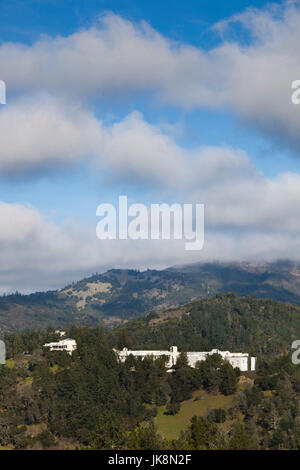 Stati Uniti d'America, la California, la California del Nord, Napa Valley Wine Country, Calistoga, vista collina di Sterling vigneti Foto Stock