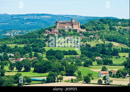 Chateau de Castelnau, Occitanie, Francia Foto Stock