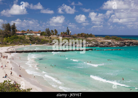 Cuba, l Avana, Playas del Este, Playa Jibacoa beach Foto Stock