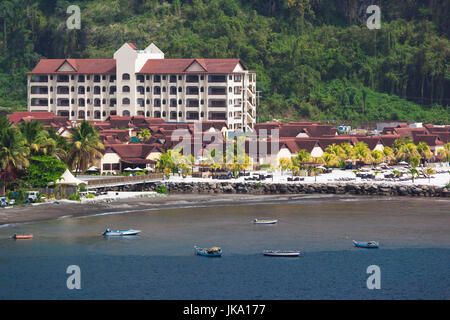 Saint Vincent e Grenadine, San Vincenzo, costa sottovento, Buccament, Buccament Bay Resort Hotel Foto Stock