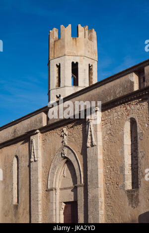 Francia, Corsica, Corse-du-Sud Dipartimento, Corsica Costa Sud Regione, Bonifacio, Eglise chiesa Saint-Dominique Foto Stock